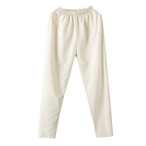 MMUJERY Pantalones Hombre-Pantalones Casual para Hombre-Pantalones de Hombre Elegantes y Sencillos-Pantalones Delgados para Hombre-Pantalones Deporte Hombre-Pantalones cómodos Transpirables de Hombre