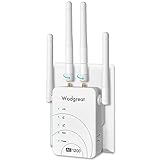 configurar repetidor wifi modo ap 【Señal estable】Double Banda Repetidor WIFI está equipado con una antena externa de alta ganancia giratorio de 4 * 3dBi, extender el alcance de wifi inalámbrico existente, lo que ayuda a que sus dispositivos permanezcan conectados donde sea que llegue la señal de la red.