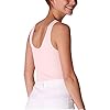 NIKIBIKI-Women-Seamless-Ribbed-V-Neck-Bodysuit-Made-in-USA-One-Size NIKIBIKI Women Seamless Ribbed V-Neck Bodysuit, Made in U.S.A, One Size (Baby Pink)