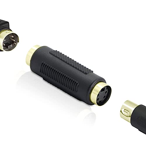 Adaptador S-Video Hembra a Hembra 2 unidades miniatura 5
