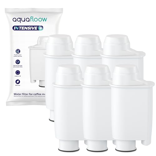 Aquafloow Wasserfilter, Ersatz für Brita® Intenza+ Saeco® Kaffeevollautomaten CA6702/00 Gaggia® – Intensive+ Filterkartusche (6 Stück)