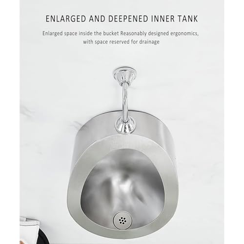 Orinal con sensor automático para baños modernos en restaurantes, bares y zonas de ocio 5