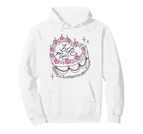 Trendy Apparel Valentine's Day Bite Me Sassy Cake Gift �p�[�J�[