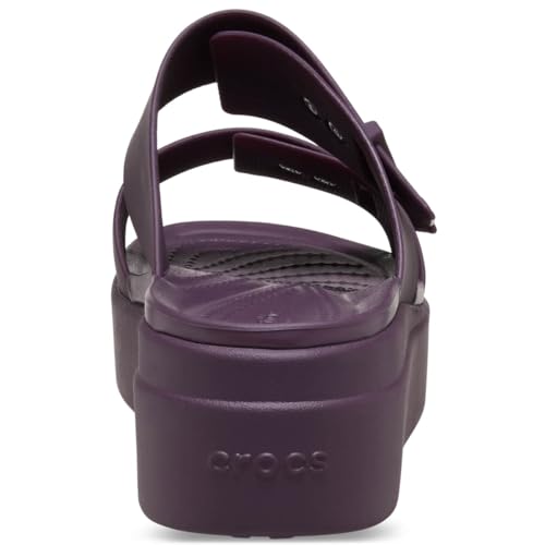 Image of Crocs Women's Brooklyn Buckle Low Wedges