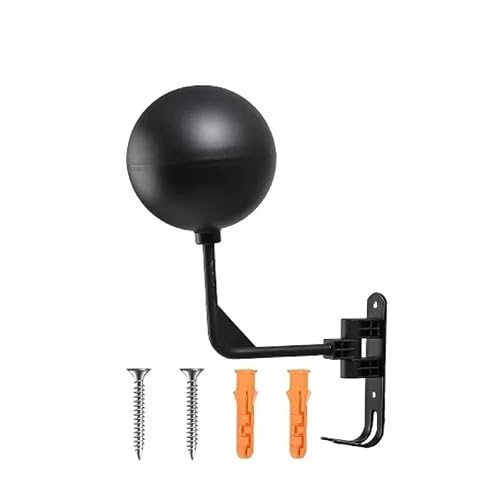 HESHUWEN Helmet Holder Motorcycle Helmet Rack Wall Mount With Hooks 180° Rotation Metal Bicycle Display Hanger Stand For Coats Caps Rugby(1set)