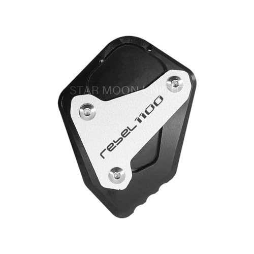 Support latéral agrandir Rebel 1100 plaque d'extension béquille en aluminium usiné CNC moto