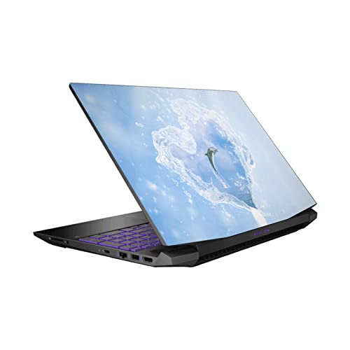 Vinyle autocollant HP Pavilion 15.6 peau PC portable dauphins