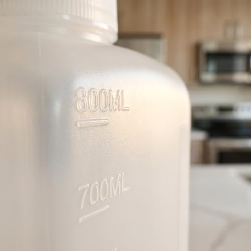 Botellas exprimibles de plástico de 800 ml para evitar manchas al servir mostaza y kétchup 4