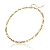 ✨ Design: collana a catena moderna con zirconi luminosi, elegante e versatile