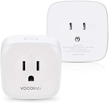 VOCOlinc Smart Outlet Works with Apple HomeKit Alexa and Google Assistant No Hub required 2.4GHz Wifi(2Pack)