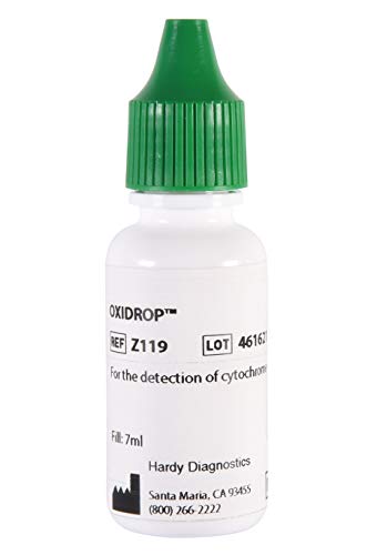 OxiDrops, Liquid Oxidase Reagent for Spot Test, 7ml, Dropper Bottle, by Hardy Diagnostics