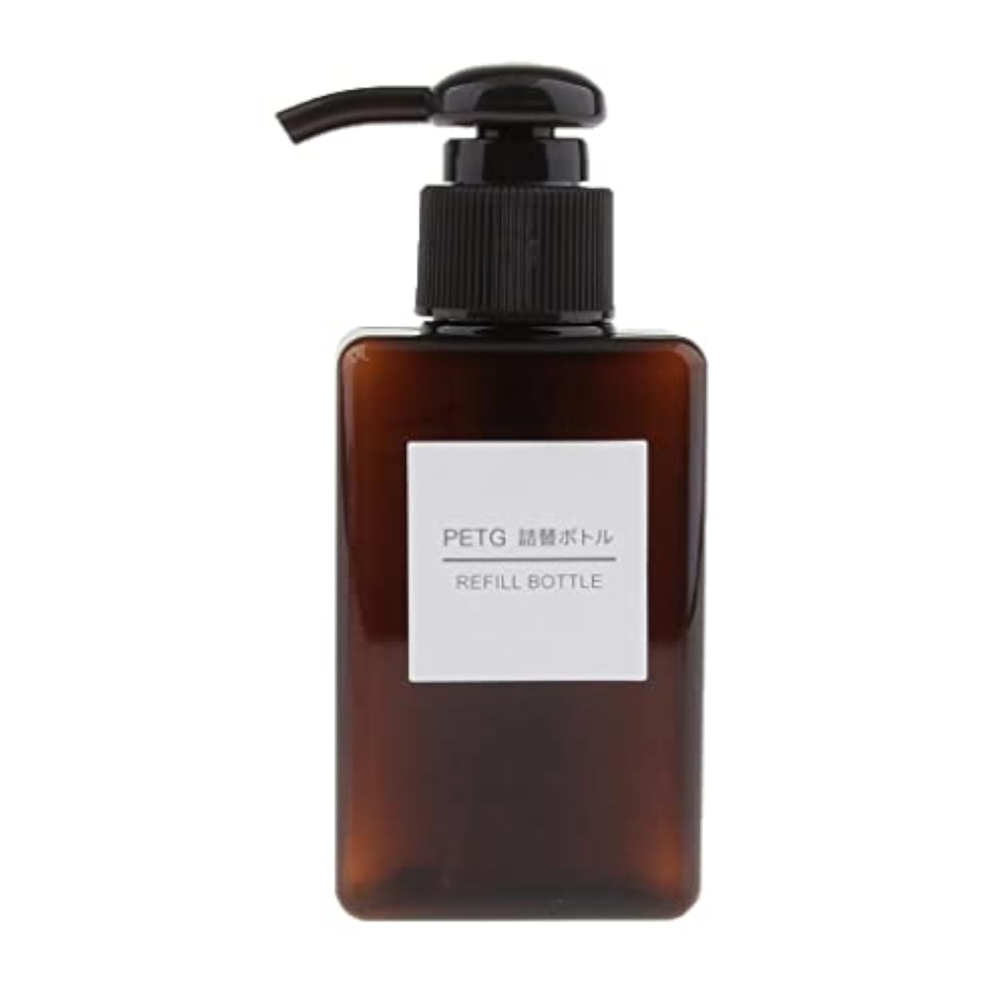 4x Cosmetic Containers Bottle 100ml Brown