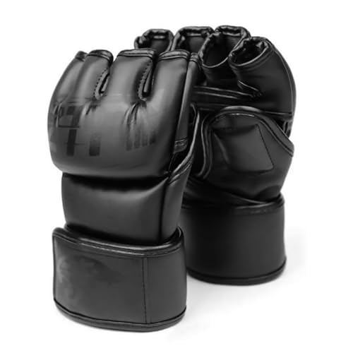 Gants de boxe MMA en PU résistant et polyester haute flexibilité