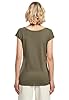 Build Your Brand Women's Ladies Wide Neck Tee T Shirt, Olive, 3XL UK #2
