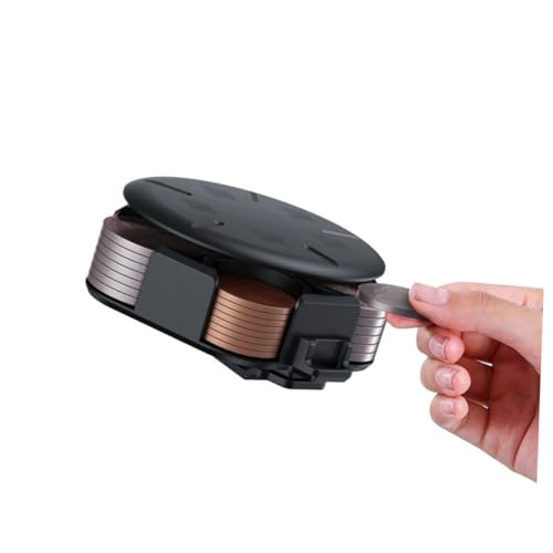 Caja plástica portátil para almacenamiento de monedas miniatura 3