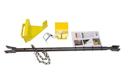 Portable Maintenance Strut, 4 Piece Kit W/Lip and Floor Brackets Part Number: STRUT-2100 This Part is Used on Dock Levelers.