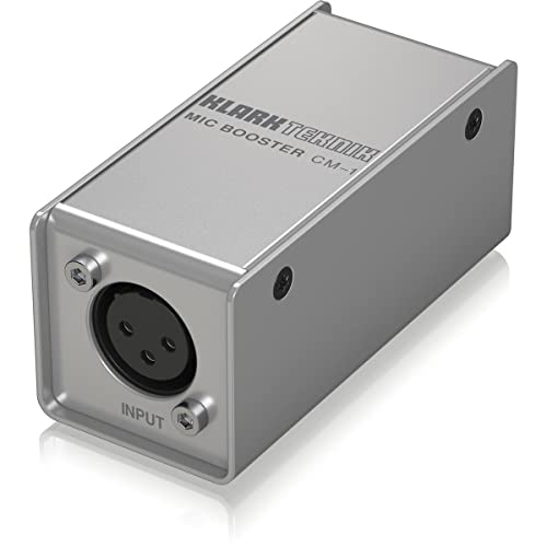 Klark Teknik MIC BOOSTER CM-1 Dynamic Microphone Booster with Preamp