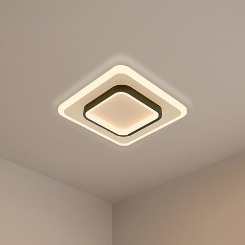 50W LED Ceiling Panel Light Square | 3 Color Changing Modes | Sli...