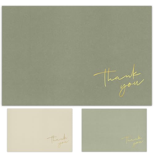 Beautiful Thank You Cards Set of 30 With Envelopes and