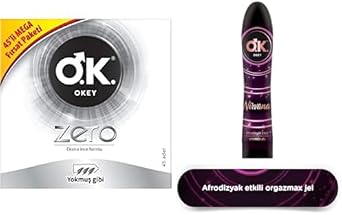 Okey Zero 45li Prezervatif ve Okey Nirvana Uyar c  Jel 100 ml