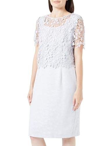 ApartFashion Damen 2in1 Spitzenkleid Kleid, Hellblau, 42 EU