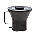 Klarstein Grande Gusto Kaffeefilter-Halter mit Deckel - Ersatzteil Zubehör, Verschlusshebel, Material: Polypropylen, BPA-frei, schwarz