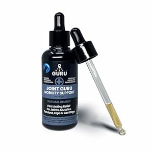 THE PET GURU – Joint Guru – Mobility Supplement for Dogs, 100ml – Natural Daily Support with Glucosamine & Devils Claw – Reduces Inflammation – Promotes Flexibility – Dog Health Hip & Joint Care