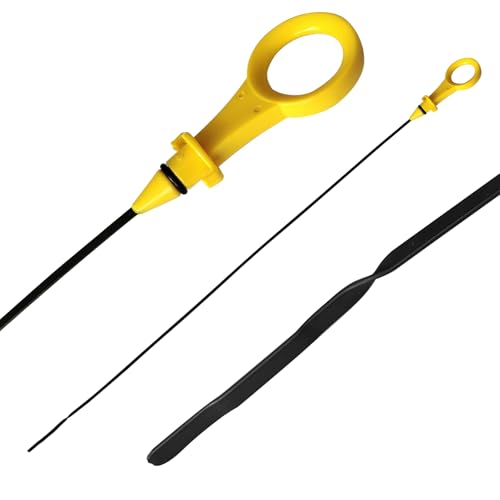 ZOKYUYS Engine Oil Dipstick, Compatible with Audi 2.0 Engine A3 A4 A5 A6 Q3 Q5 TT, Dip Stick for Checking Oil Fluid, Replacement OEM# 06H-115-611E