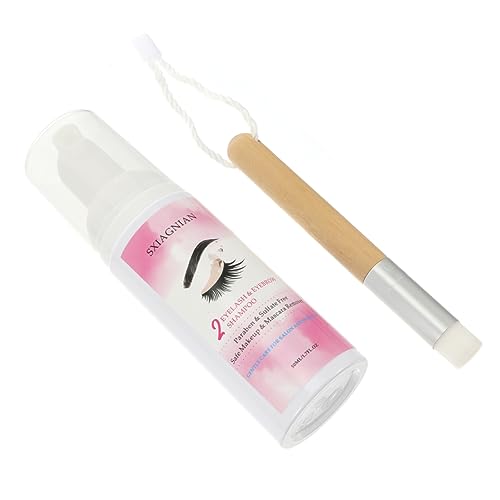 NOLITOY Mousse Limpiador De Pestañas Máscara Agente De Mudanzas Eliminación Facial Ceja Desmaquillador Ojos Removedor De Champú Para Pestañas Desmaquillador De Rímel El Plastico