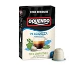  CAFÉ PLAZIDEZZA DESCAFEINADO 100% COMPOSTABLE EN CÁPSULAS OQUENDO 10 UDS. 50 GR.