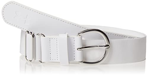 Under Armour Womens Softball Belt, (100) White / / White, One Size Fits All
