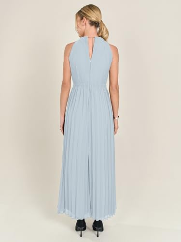 Mono plisado de mujer en azul claro de APART para tus eventos de verano 3