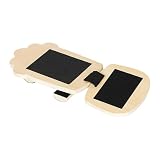 Blackboard Foot Trainer – Wooden Balance Board, Single Lower Leg Strength Trainer | Calf Ankle Corrector, Enhanced Foot Stability Device, Ideal Home Exercise Splayfoot Supination Training Tool