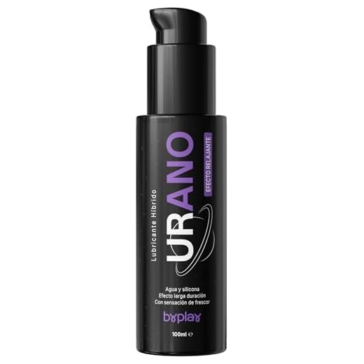 Lubricante Silicona y Agua (Híbrido) - Relajante sin Dolor Larga Duración, Gel Dilatador Sin Manchas y Compatible con Preservativos Unisex Pareja 100ml