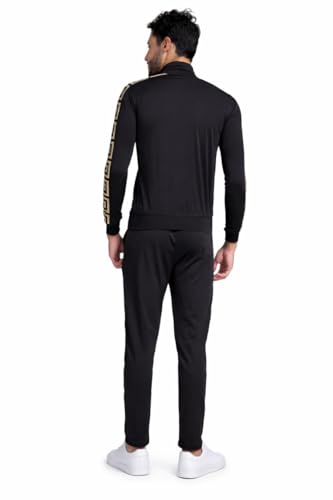 Image of YELLOW TREE Fabulous Polyester Printed Tracksuit For Men(TRKST-06)