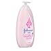 Johnson's Baby Lotion with Coconut Oil, Aloe Vera & Vitamin B5, 72 HR Hydration, Skin Moisturizer, Hypoallergenic, Safe for Newborn, Protects From Dryness & Strengthens Skin, 27.1 fl. Oz
