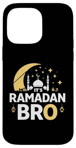 It's Ramadan Bro Happy Fasting�C�X�������̎O�����C�X�������k �X�}�z�P�[�X iPhone 14 Pro Max �p