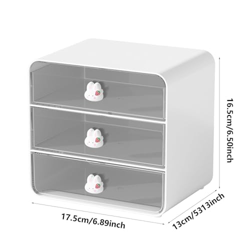 Organizadores y almacenamiento de escritorio con cajones apilables modulares 5