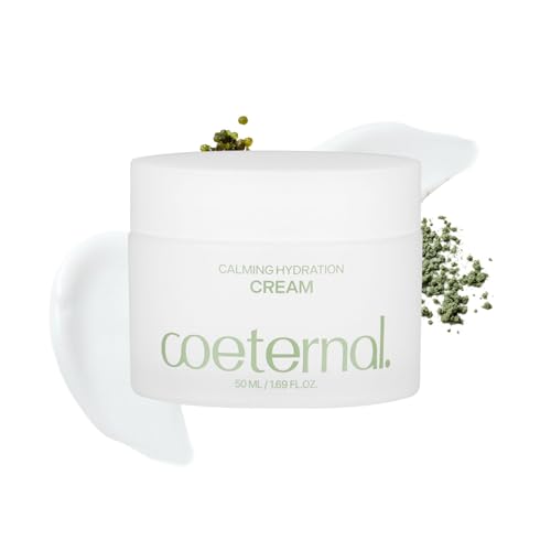 coeternal Calming Hydration Cream, Barrier-Repairing Korean Moisturizer with Ceramide NP, Niacinamide, Panthenol & Centella, Soothing Face Cream for Redness-Prone and Oily Skin, 50ml / 1.69 fl.oz.