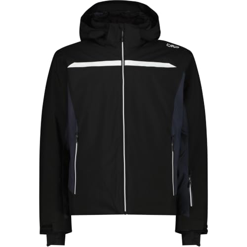Veste CMP homme noir XXL à capuche : isolation et liberté de mouvement