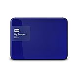 WD 4TB Blue My Passport Ultra Portable External Hard Drive - USB 3.0 - WDBBKD0040BBL-NESN [Old Model