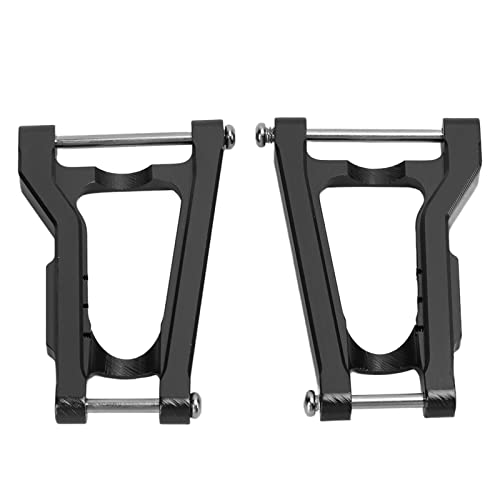Image of Dilwe RC Rear Suspension Arms, Aluminum Alloy Rear Suspension Arms Replacement Part for Traxxas 1967 C10 Drag Slash(Black)