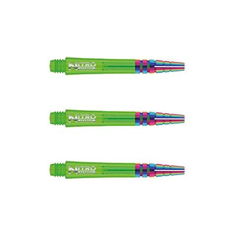 RED DRAGON Nitrotech Ionic Ejes de Dardos Cortos - Verde Cover