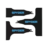 Spyder 3-Piece Scraper Blade Attachment for Reciprocating Saws, Includes 2, 4, and 6-Inch Blades, for Removing Tile, Linoleum, Adhesives, Mastics, and More (00134)