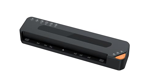 Laminiergerät A3 mit Laminierfolien 5 in 1 Laminiergerät A3 A4 A5 A6, 3-6 Mil Laminiermaschine mit 6 Laminiermodi und Automatische Abschaltung, mit Papierschneider und Eckenabrunder