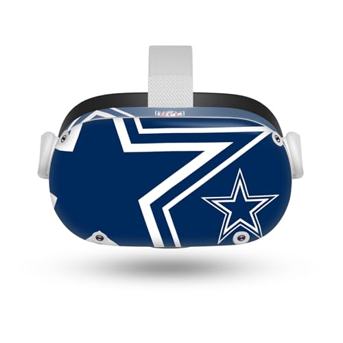 Peau Autocollante Meta Quest 2 NFL Dallas Cowboys Protection Casque VR Vinyle