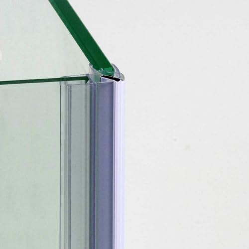 Coppia Guarnizioni Magnetiche per Box Doccia ad Angolo 90° – 220 cm, per Vetro 6/8 mm
