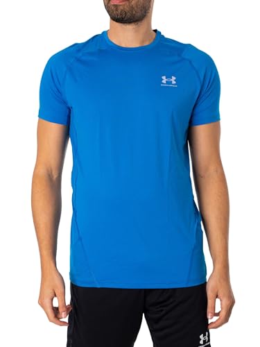 Image of Under Armour Men's UA HG Armour Comp SS Short Sleeve Functional Shirt Quick Dry T-Shirt with Compression Fit