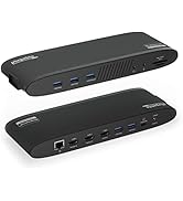Amazon.co.jp: Plugable 14-in-1 USB-C トリプルモニタ ドッキング