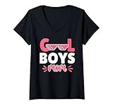 Photo Gallery donna cool boys mamma divertente donne pride mothers day maglietta con collo a v Photo Gallery donna cool boys mamma divertente donne pride mothers day maglietta con collo a v